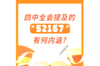 四中全會(huì)提及的“52167”有何內(nèi)涵？